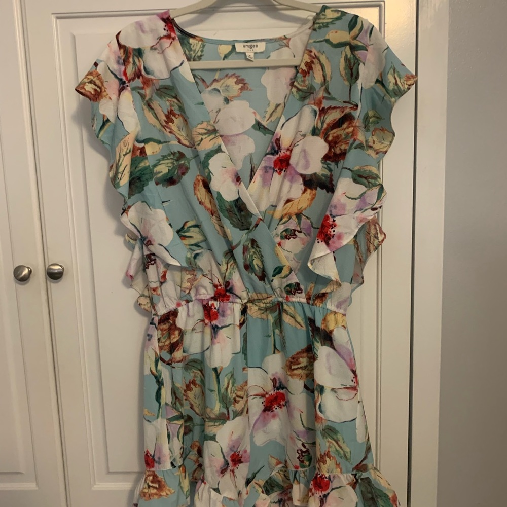 Boutique floral romper